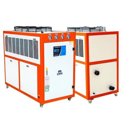 Chiller ad acqua da 8 CV per uso industriale con controllo PLC a microprocessore