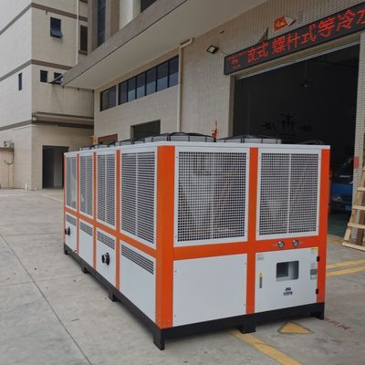 75 HP raffreddato ad aria friggitore a vite ad alta efficienza con sistema di controllo microcomputer