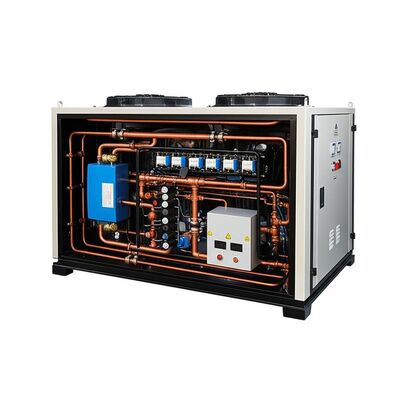 Fornitura di alimentazione 380V3Ph50Hz Principio di funzionamento del frigorifero raffreddato ad acqua