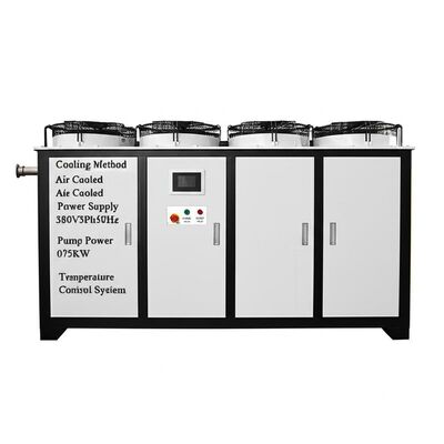 Metodo di raffreddamento Fabbricazione di refrigeratori ad acqua raffreddati ad aria 380V3Ph50Hz Potenza della pompa 075KW Sistema di controllo della temperatura